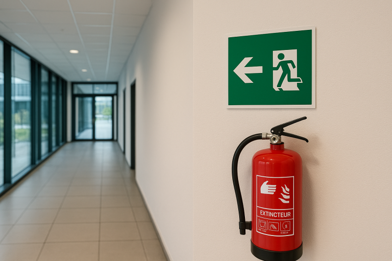 Delta Feu spécialiste de la signalétique incendie en Paca 